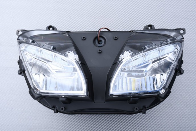 Optique de phare LED MT09 Tracer 900 lentille polycarbonate haute résistance