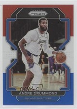 2021-22 Panini Prizm Red White & Blue Prizm Andre Drummond #5 2k3