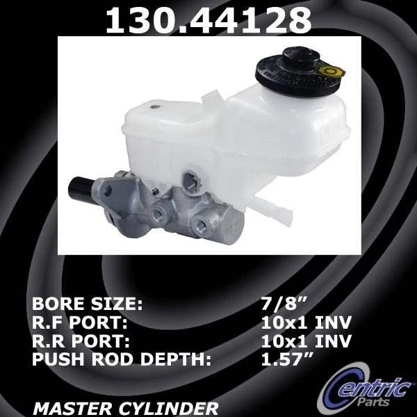 For Toyota Corolla 2009 Centric 130.44128 Premium Brake Master Cylinder Foto 2 de 2