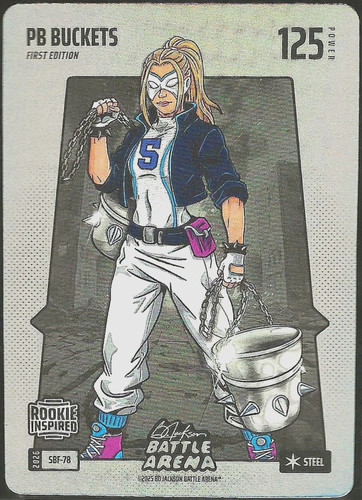 Bo Jackson Battle Arena 2026 PB Buckets Paige Bueckers #SBF-78 Silver Battlefoil
