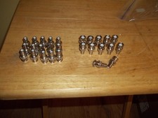 27-Coaxial Adapters BNC Male to Female,NOS