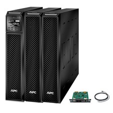 Bundle: APC Smart UPS SRT2200XLA with 2 SRT72BP External Battery Pack  AP9641