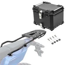 Set Top Case + Support pour Yamaha Tenere 700/Rally 19-25 Bagtecs XB45 noir