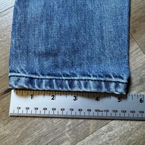 Jeans Diesel para mujer 26x32 (se adapta a 28x25) azul Fayza relajado novio destruido - Imagen 10 de 11