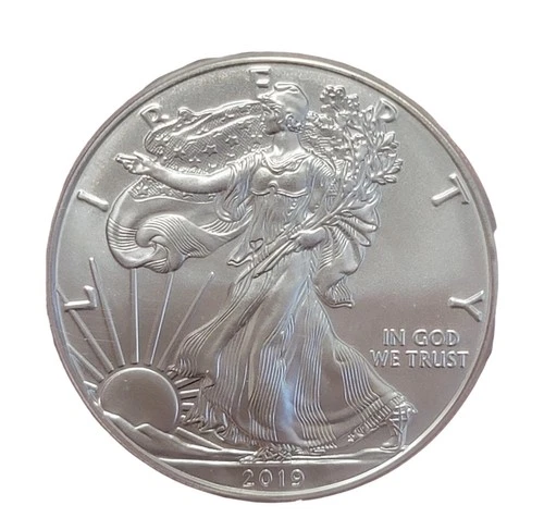 2019 $1 PCGS MS70 Silver Eagle First Strike Silver Coin