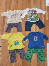 Boys T-Shirt and Shorts Set Size 5-6 Bundle of 4 Sets