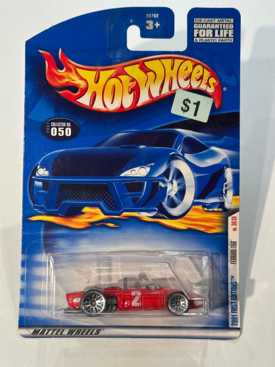 2001 🔥 HOT WHEELS 🛞 FERRARI 158, 30/36 2001 FIRST EDITIONS