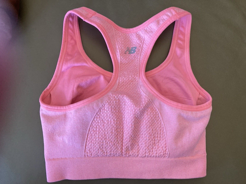 Women's New Balance Coral Racerback Sports Bra Sz. S - Picture 2 of 2