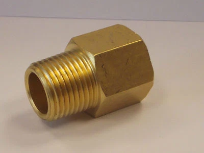 CONTEXT NPT Extensions ,Equal Male NPT Female NPT in BRASS, American Male-Fem Adapters