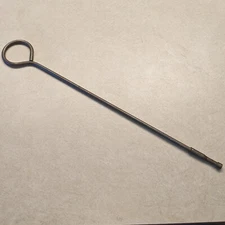 Vintage Antique WW2  THOMPSON  MACHINE GUN Brass Ramrod 345 Caliber Black Powder