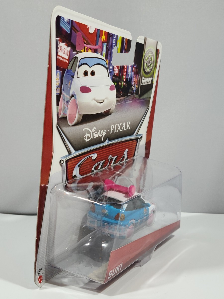 マテル　カーズ　SUKI Suki 2021 Disney Pixar Cars Mattel Metal Die Cast Blue Pink