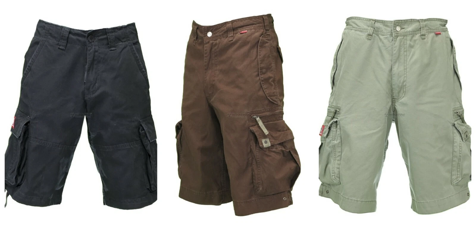 Molecule Heavyweight Cotton Cargo Combat Shorts Skater Board Biker Surfer
Opens in a new window or t