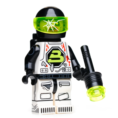 Astro Zombie Citizen Brick Minifig Minifigure Brand New | eBay