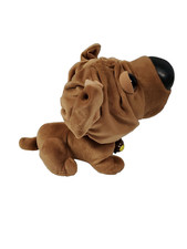 Toy Quest Snubbies Schlupy perro peluche peluche collar de 10 pulgadas con mini cachorro