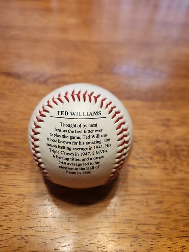 Babe Ruth , Lou Gehrig, Cal Ripken Jr, Ted Williams, Status Photo Baseballs - Picture 16 of 16