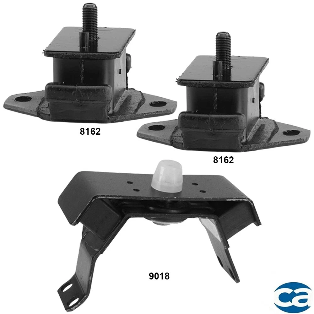 Soportes De Motor Y Transmisión Para Toyota Tacoma 1995-1999 V6 3.4L - Juego De 3 Piezas, Choice Automotive