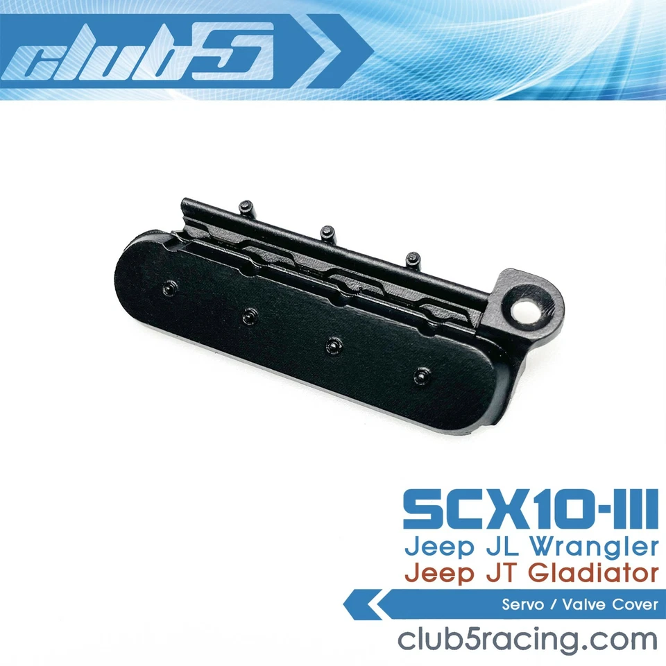 Servo / Valve Cover for SCX10 III Jeep JL Wrangler / JT Gladiator - Image 2 of 4