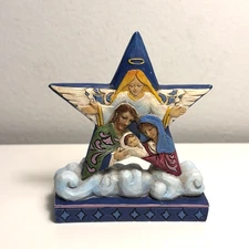 Jim Shore Heartwood Creek Star Holy Family Scene Nativity Mini Figure 4058811