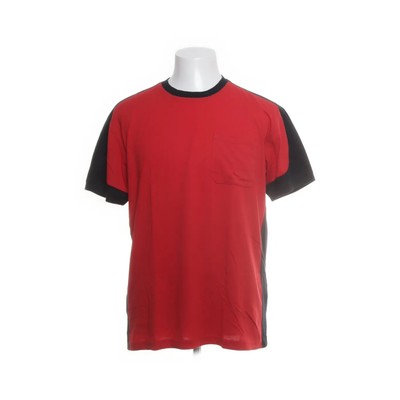 Hakro, T-shirt, Größe: M, Rot/Schwarz, Baumwolle/Polyester, Herren #dtd