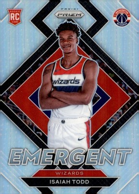 2021-22 Panini Prizm Emergent Silver Prizm Isaiah Todd #30