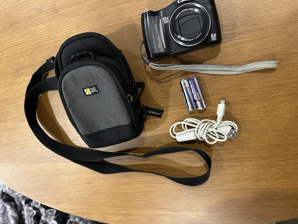 Canon PowerShot SX100 IS 8.0MP Digital Camera -TESTED WORKING  10x Zoom - Image 4 of 4