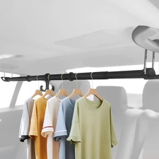 Adjustable Car Hanger Rod, 34-70 Inch Heavy-Duty Telescopic Rod