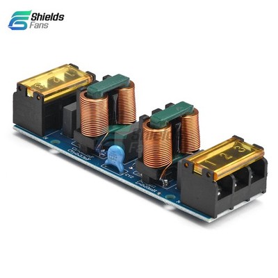 Power Filter EMI High Frequency Two-stage Power low-pass Filter Board 6A / 25A
