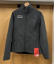 NWT The North Face Women’s Size M Apex Barrier Soft Shell Gray Jacket Authentic