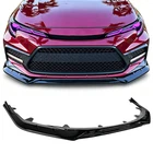 For 2020-2026 Toyota Corolla Sedan SE SXE Gloss Black Front Bumper Lip Splitter