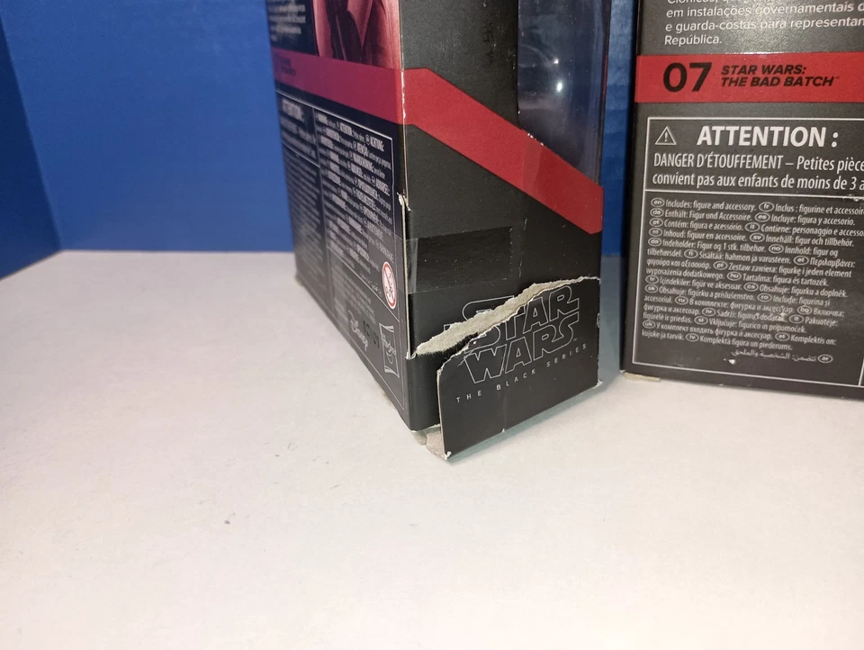 Lote de 3 figuras Star Wars Black Series Bad Batch Imperial Clone Shock Trooper nuevas Foto 3 de 3