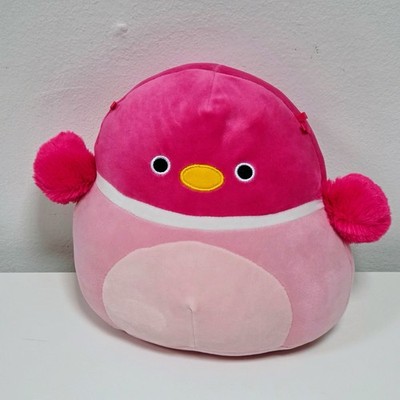 Squishmallow 8 Zoll Della die rosa Ente Plüschtier - offizielles Kellytoy Stofftier