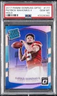 2017 PANINI DONRUSS OPTIC HOLO #177 PATRICK MAHOMES II ROOKIE RC PSA 10