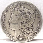1882 S Morgan Silver Dollar