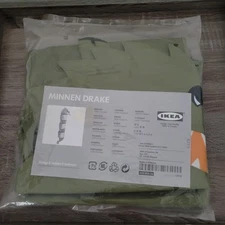 IKEA MINNEN DRAKE Hanging Dragon Toy Storage/Organizer Green 3 Pockets NEW