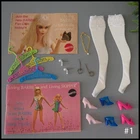 🤩#1 LOT Barbie Friends Shoes Hose Jewelry Accessories Japan Vtg 1960s+🎁