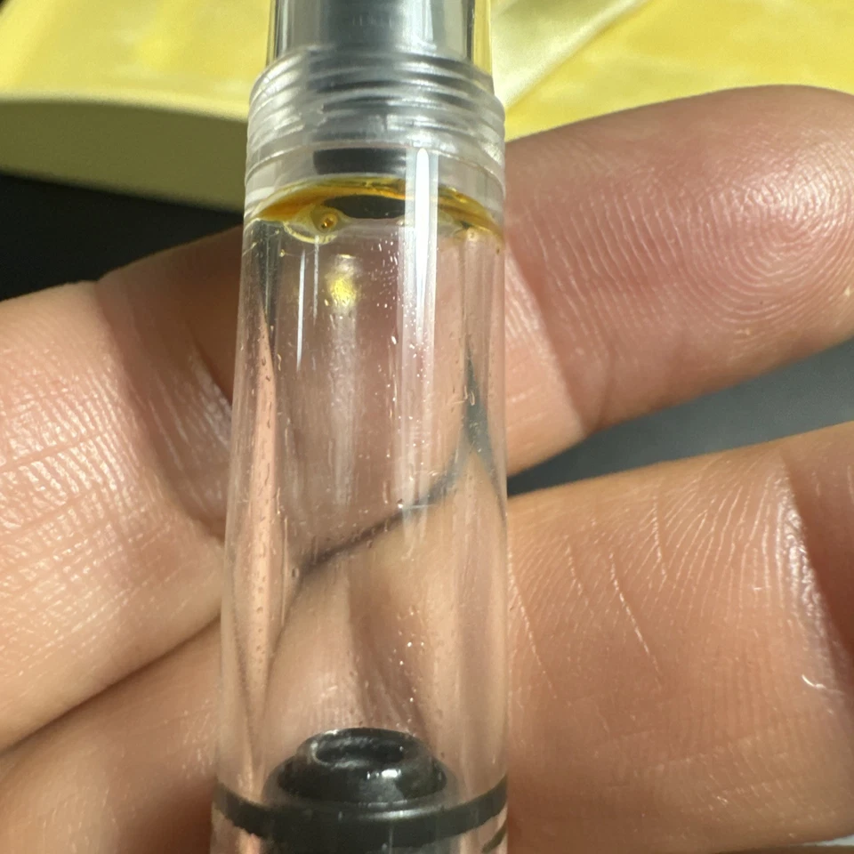 Pluma Estilográfica Pelikan Souveran Oro 14k Azul Demostrador Oro 14C-585 F Nuevo en Caja Leer Foto 2 de 4