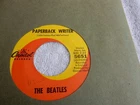 POP/ROCK THE BEATLES "PAPERBACK WRITER " ON CAPITOL LABEL 45 RPM   7" RECORD