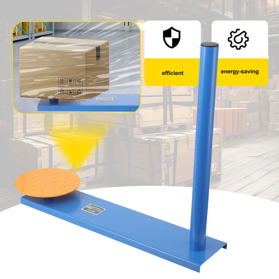 Manual Handle Stretch Film Wrapping Dispenser Tool Pallet Packing Machine US - Image 2 of 4