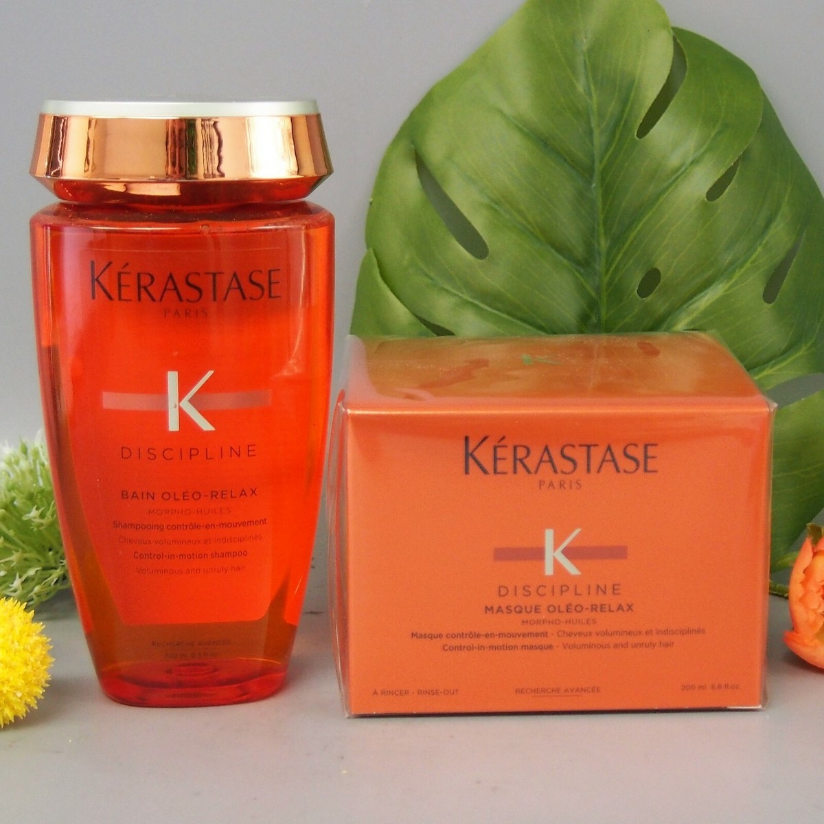 Kérastase Bain Oleo-Relax & Masque Oleo Amazon.com: Kerastase Discipline Oleo-Relax Oil-infused Anti