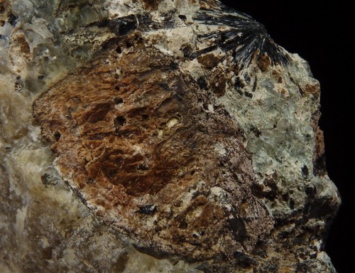AEGIRINE "sun crystals" & EUDIALYTE --- Russia KOLA PENINSULA Lovoziero /pg443 - Picture 15 of 17