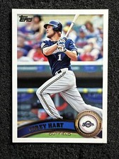 COREY HART #519 2011 Topps Baseball QTY Milwaukee Brewers