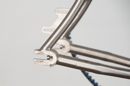 Paduano titanium Bauto SS Carbon Belt Single Speed Frame Vintage Cane Creek AD-5 - Picture 7 of 24
