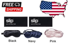 Slip Silk Sleep Mask One Size, Black Navy Pink New Box Free Shipping Next Day