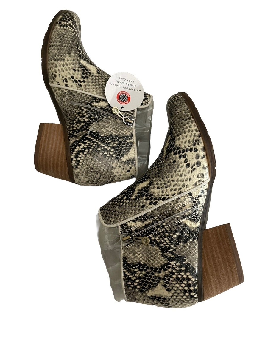 leather blondo villa waterproof boots