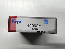 KOYO 6906 CM Open No Seal Deep Groove Ball Bearing 30x47x9mm NEW JAPAN