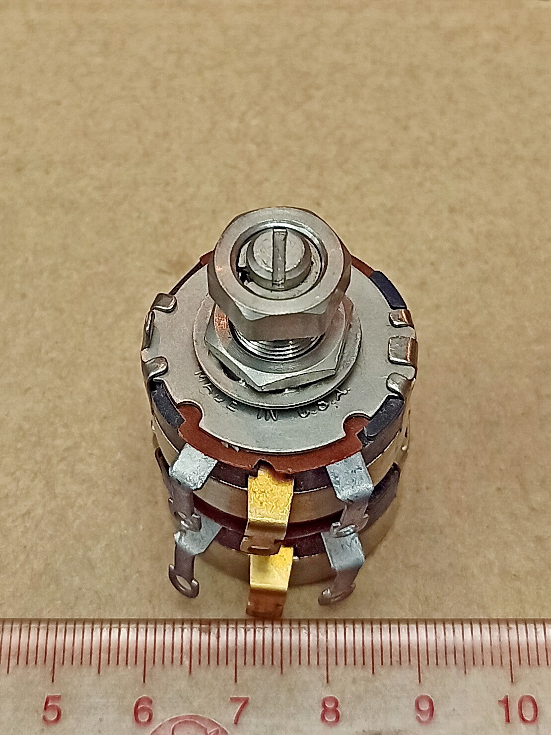 Clarostat 10K dual linear control pot