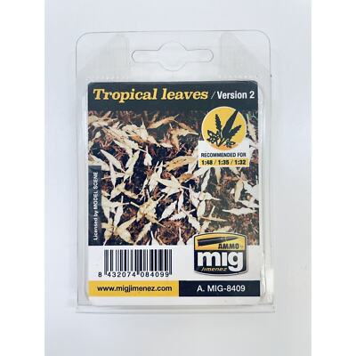 AMMO By Mig Jimenez Tropical Leaves Version 2 1:32 1:35 1:48 #8409 New
