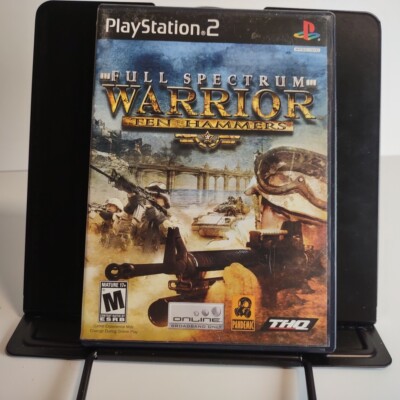 Full Spectrum Warrior: Ten Hammers PlayStation 2 2006 PS2 Complete w Manual