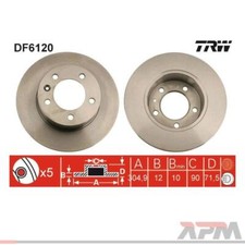 Disque de frein Daihatsu TREVIS