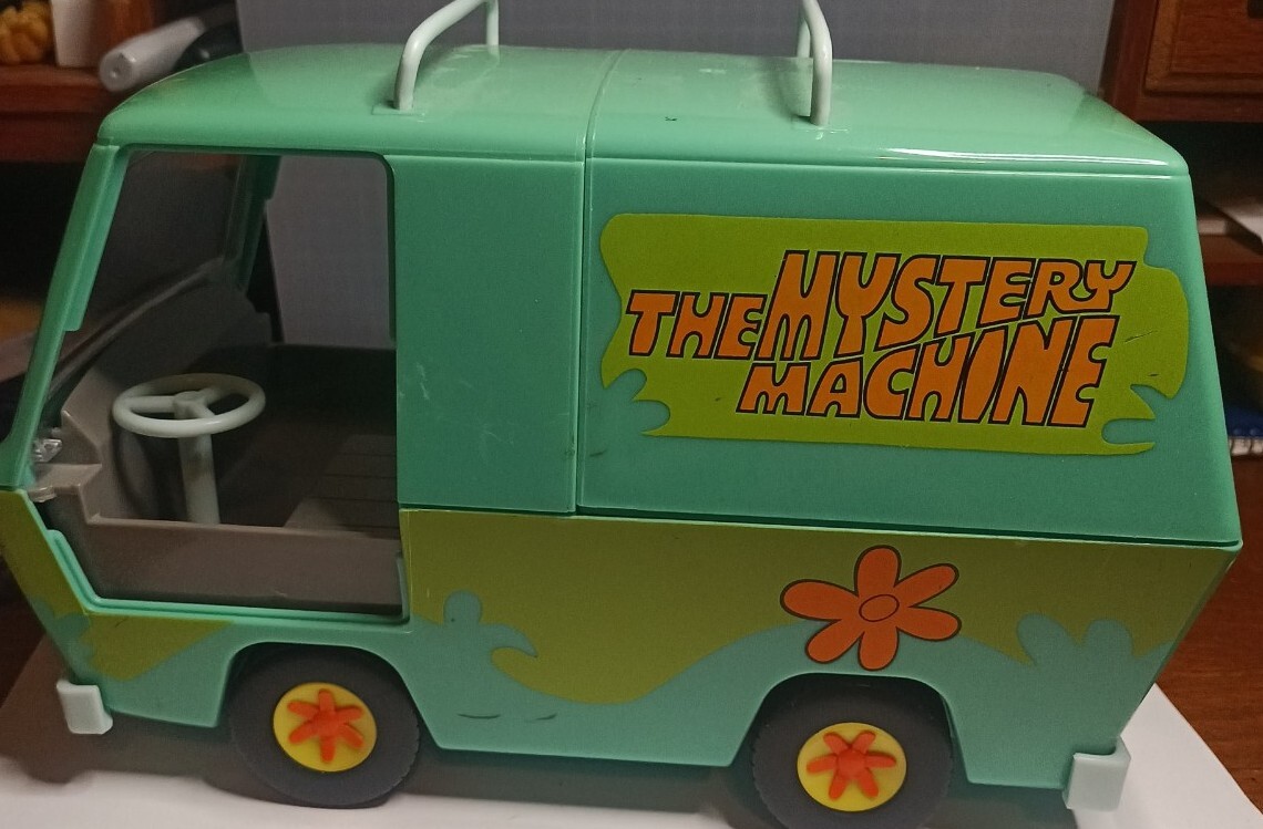 Van Mystery Machine Dépliable Avec Figurines Hanna-Barbera Scooby-Doo - Vintage, Occasion